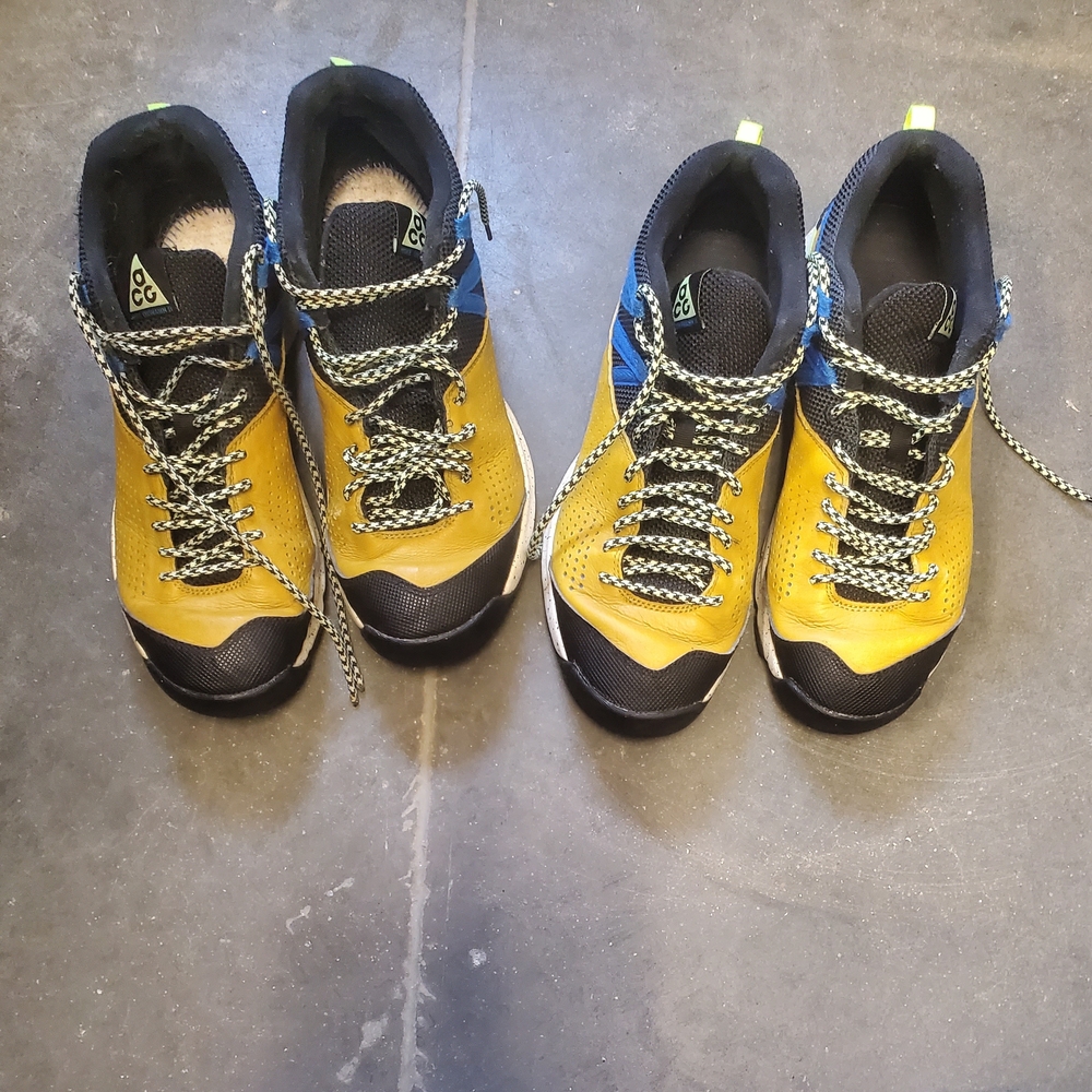 Nike ACG Yellow and Black Sneakers